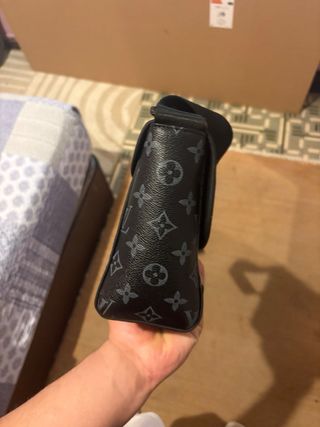Bandolera Louis Vuitton Negra y Gris
