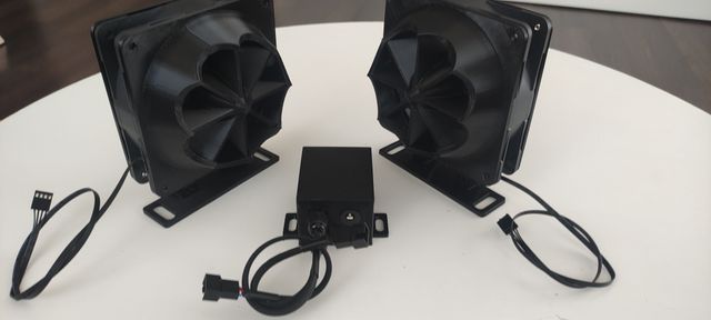 Windsimulator. Simulador de viento. PC simracing.