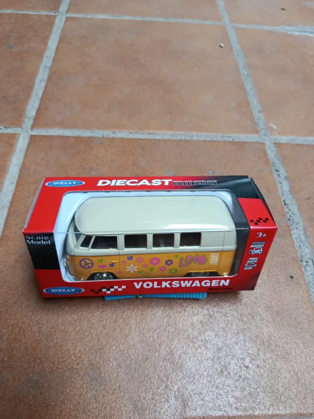 Welly VW T1 Bus Diecast Modelo
