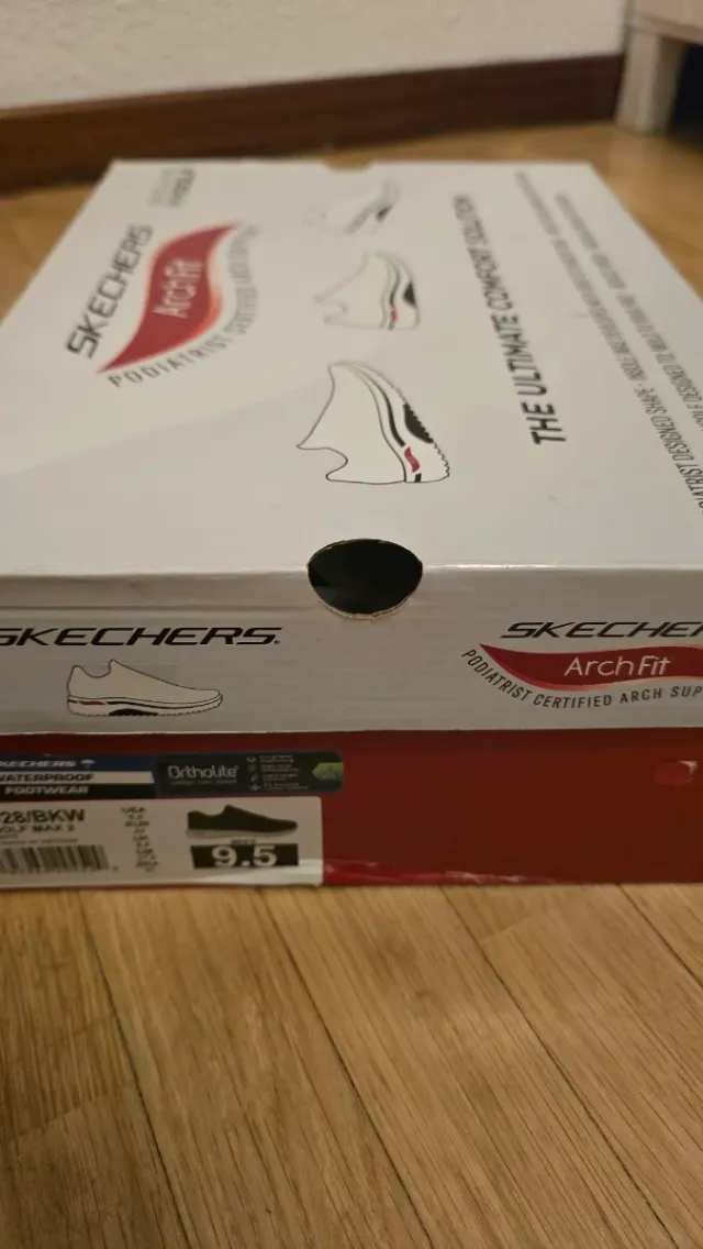 Zapatos Skechers Golf Negros