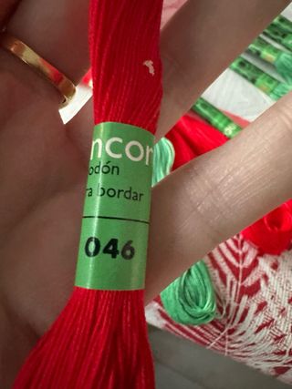 Hilos de bordar DMC algodón