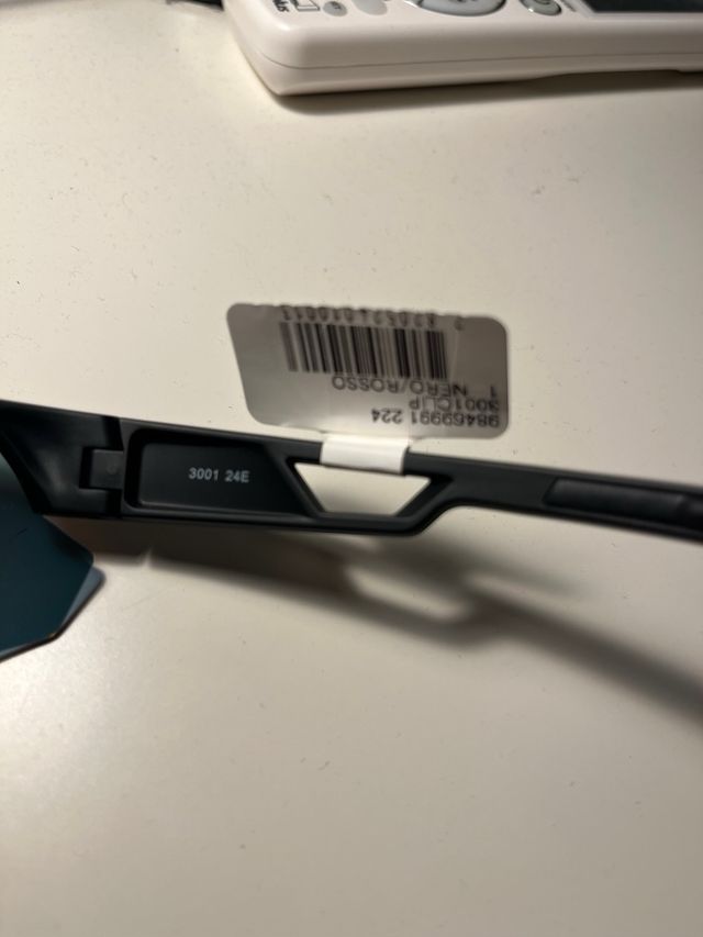 Occhiali da sole sportivi specchiati arancione