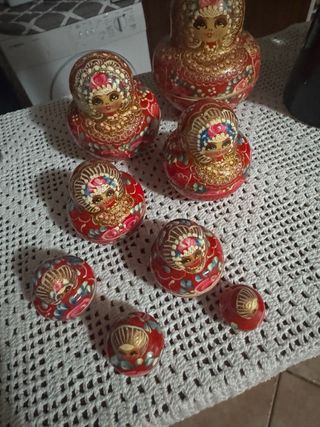 Bambola Matrioska Russa Decorata