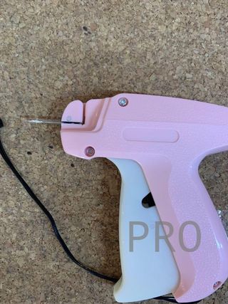 Fijador rápido de ropa, mini pistola de puntada