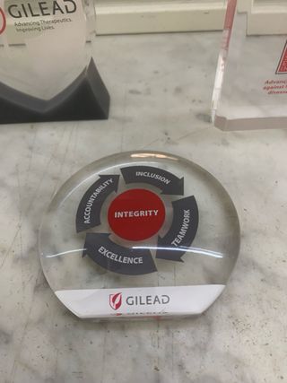 Fermacarte Gilead 30 e 20 anni