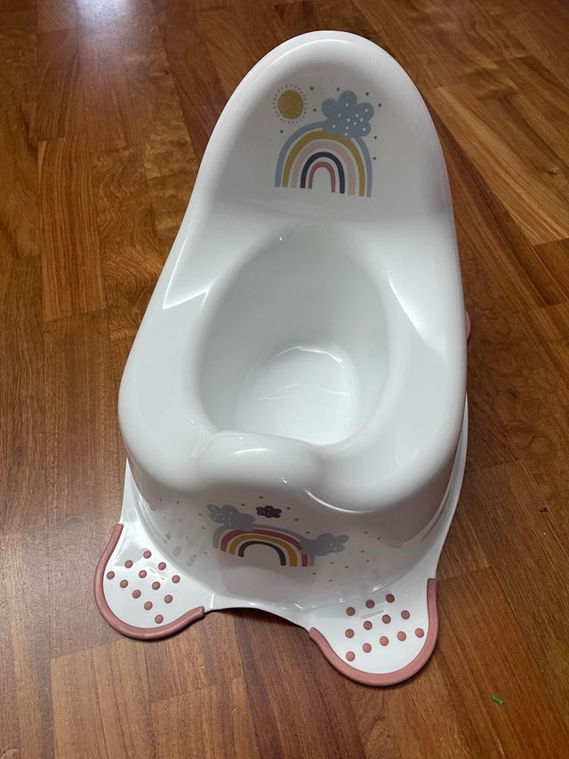 Vasino per bambini con disegno arcobaleno