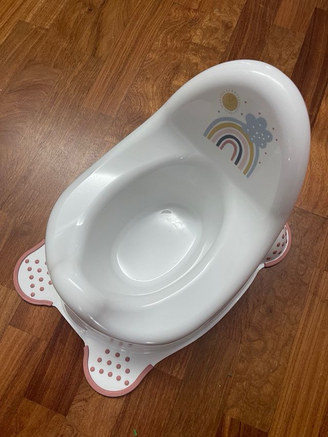 Vasino per bambini con disegno arcobaleno