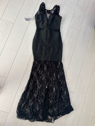 Vestido de fiesta negro Celebrity