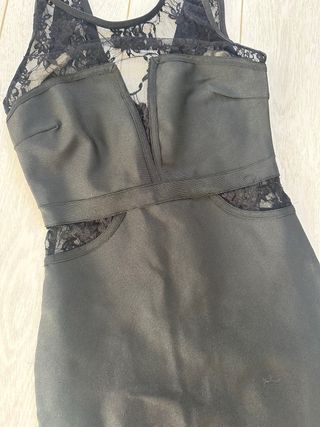 Vestido de fiesta negro Celebrity