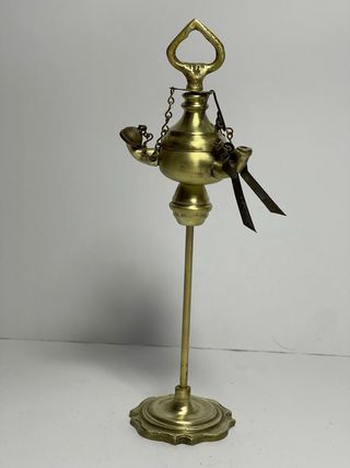 Lampadario fiorentino in ottone