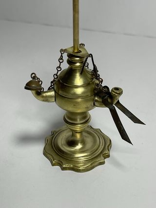 Lampadario fiorentino in ottone