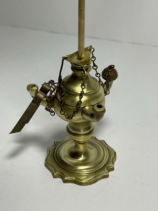 Lampadario fiorentino in ottone