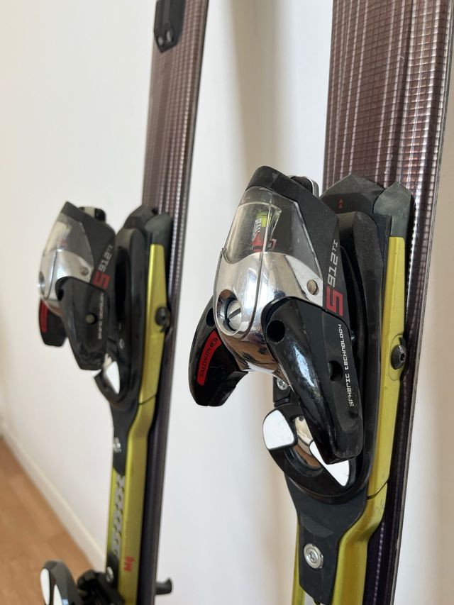 Sci Salomon con bastoncini