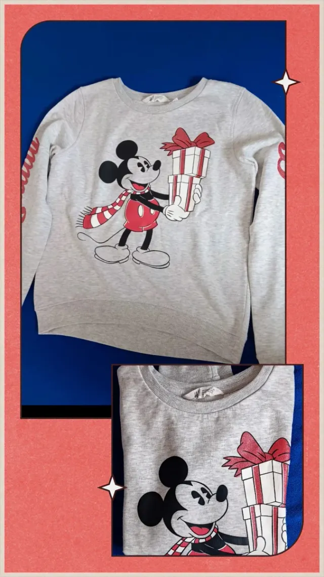 Sudadera Disney Mickey Mouse Talla 12/14