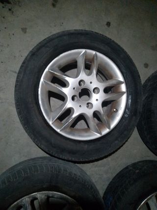 4 Llantas 14 4x100 con Neumáticos