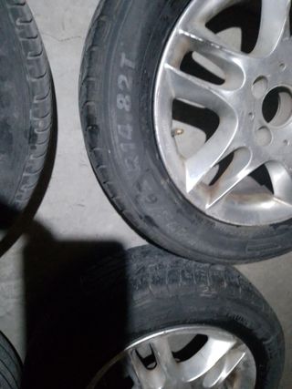 4 Llantas 14 4x100 con Neumáticos