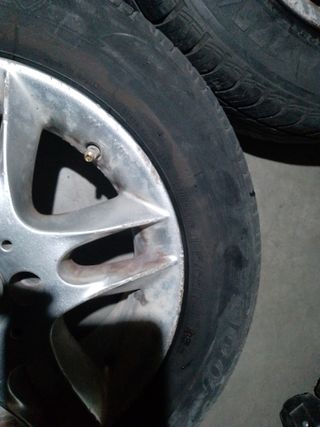 4 Llantas 14 4x100 con Neumáticos