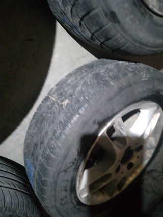 4 Llantas 14 4x100 con Neumáticos