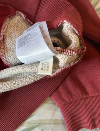 Adidas - Felpa calda unisex color borgogna