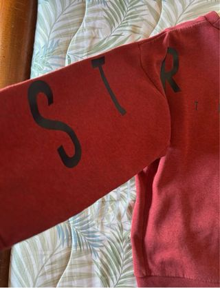 Adidas - Felpa calda unisex color borgogna