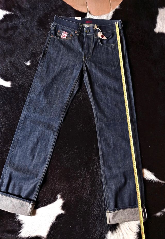 Pace Jeans Japanese Raw Salvedge Denim Trousers S