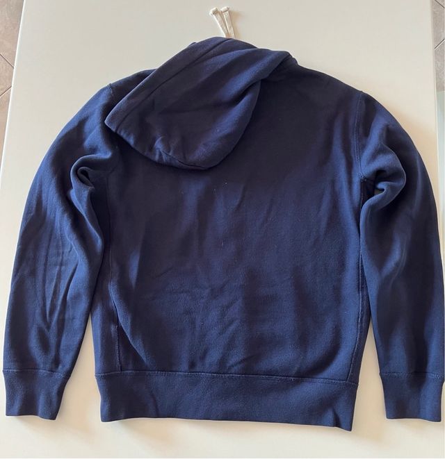 Felpa Ralph Lauren blu con cappuccio