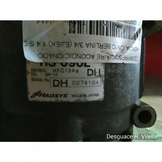 COMPRESOR AIRE ACONDICIONADO 0274194 HCF134A