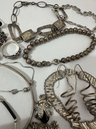 Lote de Joyería de Plata