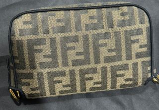 Bolso Fendi pequeño marrón y dorado