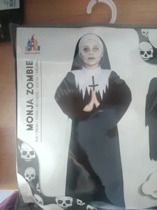 Disfraz Monja Zombie Halloween