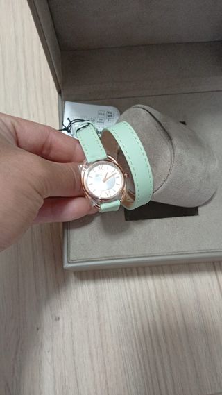 Reloj Saint Honoré Mujer Oro y Verde