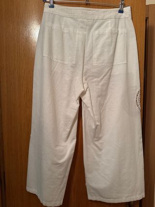Pantalón blanco Desigual verano