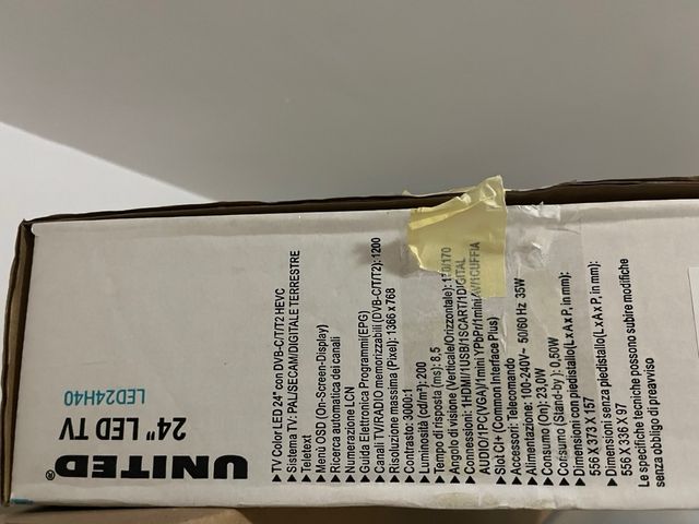 Monitor United 24 pollici