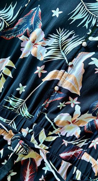 Vestido largo Roxy estampado floral