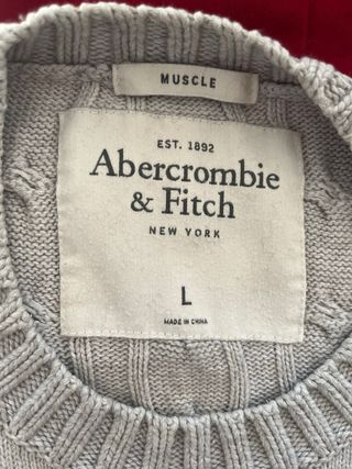 Maglione Abercrombie & Fitch beige