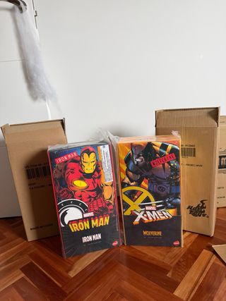 Hot Toys Iron Man y Wolverine Marvel hono studio