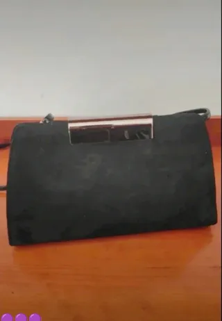 Borsetta Melluso Camoscio Nera