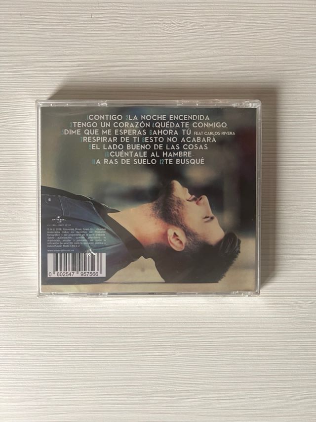 Antonio José – Senti2 – CD – Español – Sin Abrir