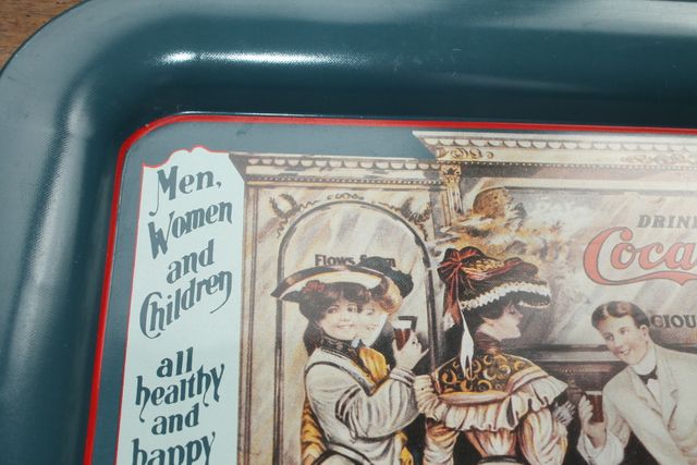 Bandeja Vintage Coca-Cola 44.5 x 32.5 cms