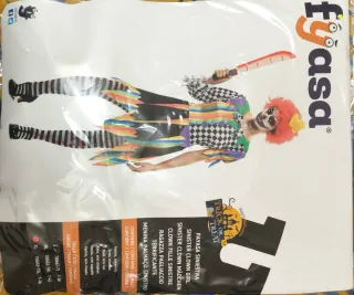 Disfraz Halloween Payasa Siniestra