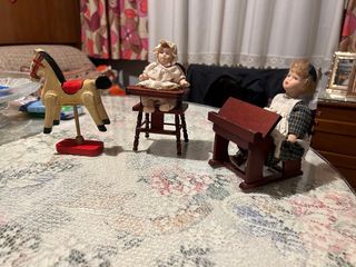 Muñecas de porcelana vintage