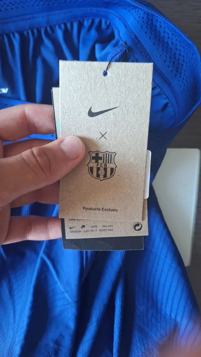 Pantalón corto FC Barcelona Nike Azul Barça