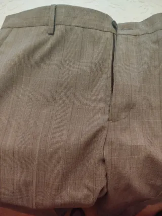 Pantalón Zara cuadros hombre