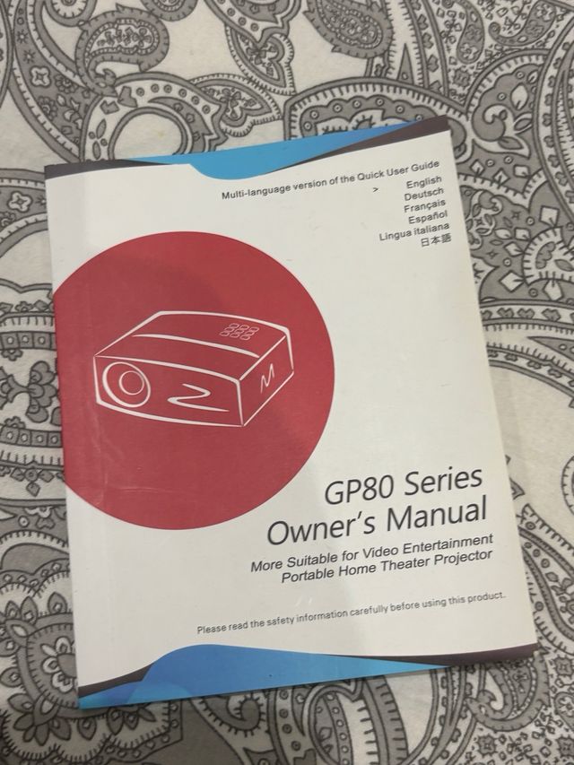 Proyector GP80 Negro