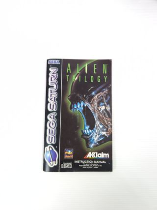 Alien Trilogy SEGA Saturn Completo ITA