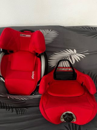 Silla de coche infantil roja Playxtrem