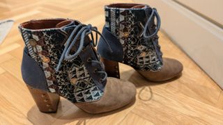 Botines Desigual Marrones y Multicolor