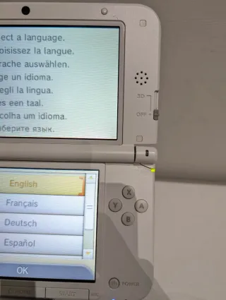 Nintendo 3DS XL Bianco + scatola