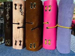 Carteras estilo Louisse Carmen de piel  A6 10x15cm