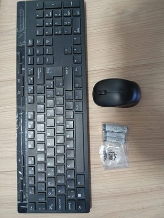 Teclado y ratón inalámbrico